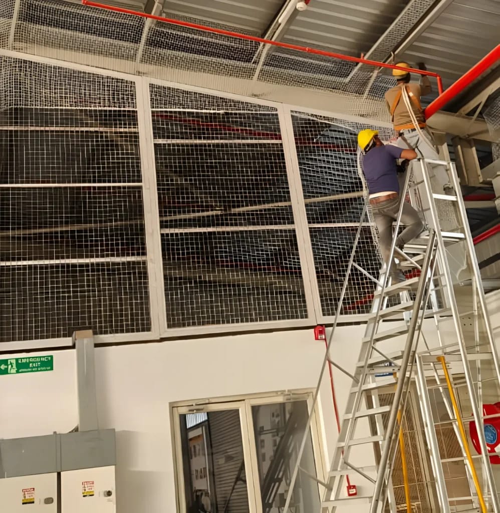 Industrial Warehouse Bird Netting